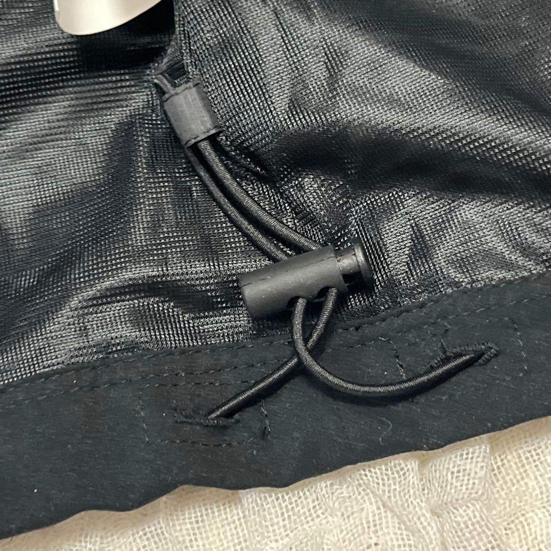 2way 長袖 半袖【マンシングウェア】未使用タグ付き 撥水 ジャケット 黒 M