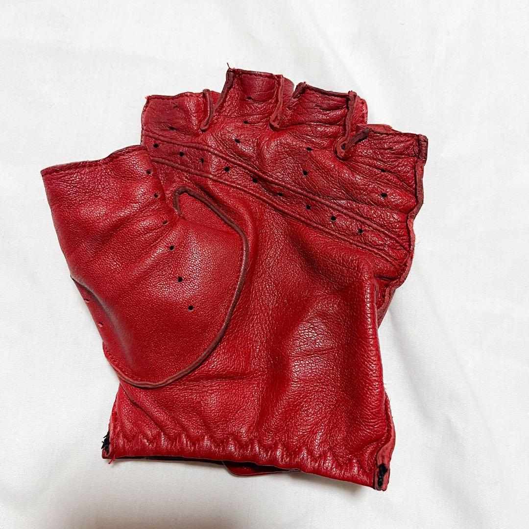 DENTS ドライビング フィンガーレス グローブ　Berry Sサイズ