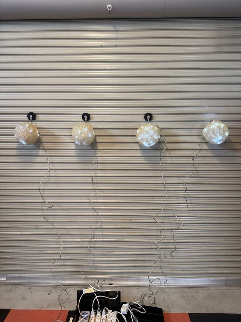 クリスタルボール20cm(L3D222W )【OUTLET】4個セット