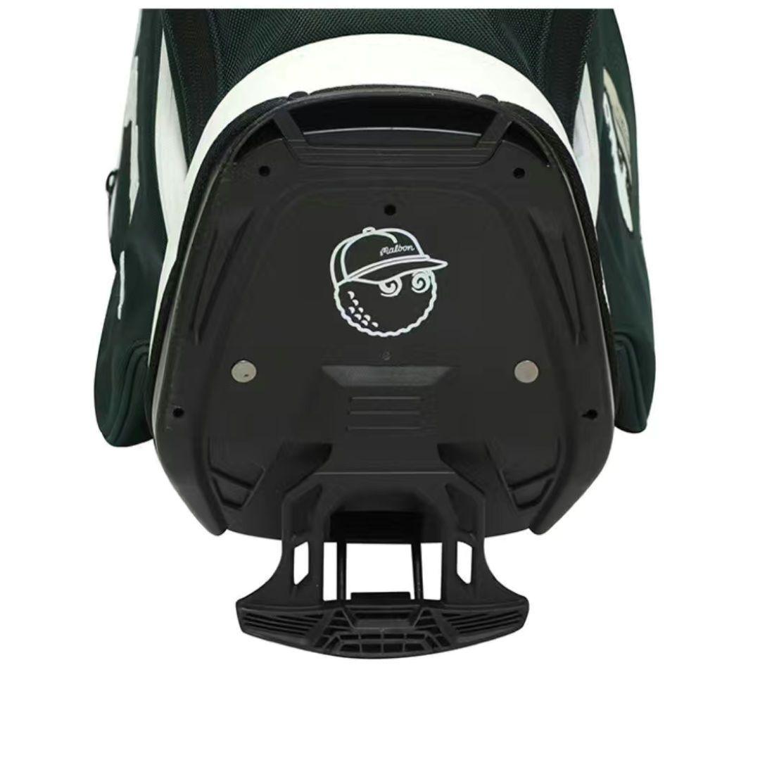 超人気☆Malbon Golf マルボン ゴルフ キャディバッホワイト09