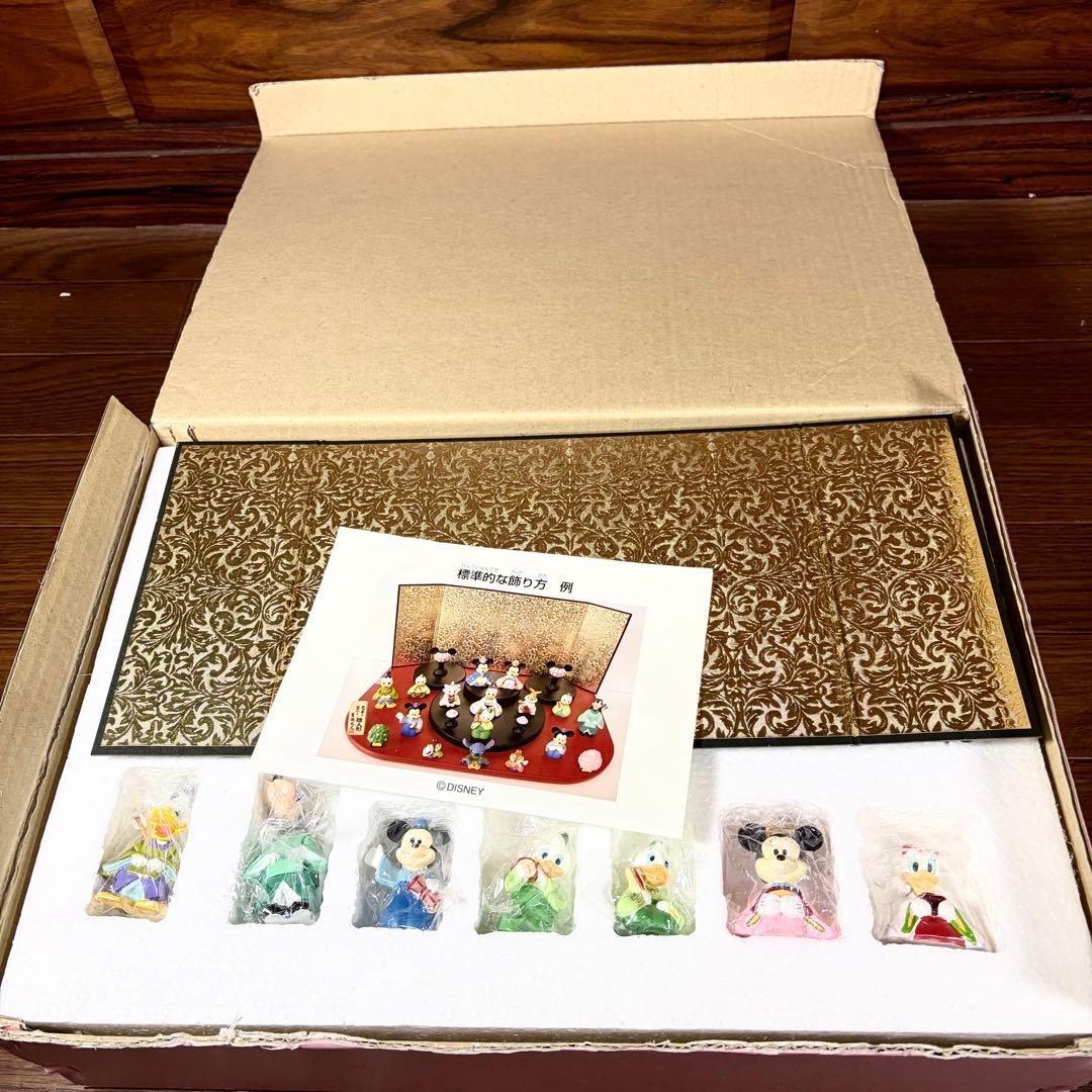 吉徳 ディズニー 雛飾り ミッキー ミニー 雛人形 桃の節句 超希少 レア