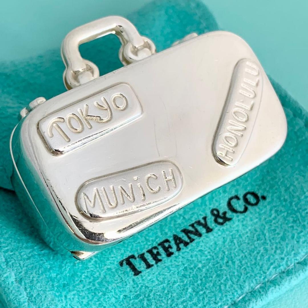 ティファニー 希少 トランク スーツケース バッグ ピルケース km3e