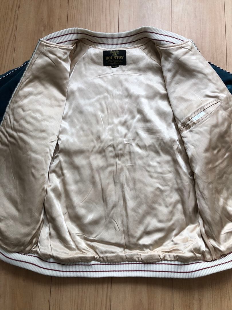 美品！HOUSTON 別珍 スーベニアジャケット(TIGER)／虎 スカジャン