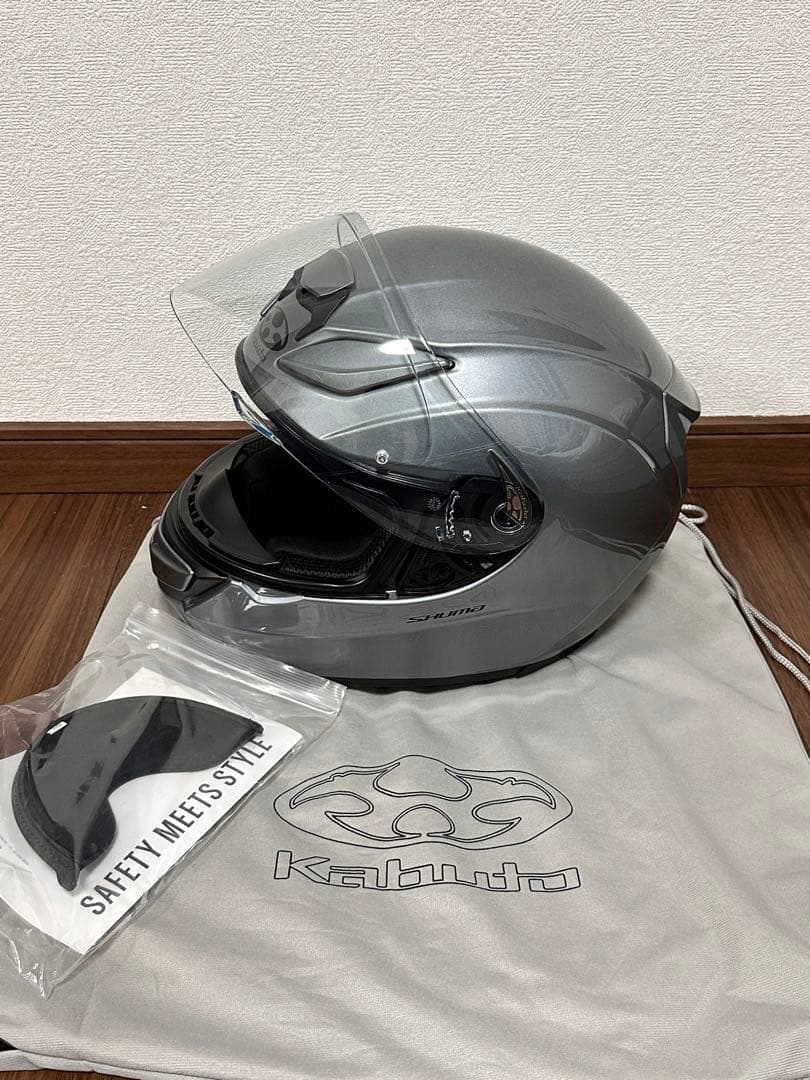 OGK KABUTO SHUMA フルフェイス L ガンメタ