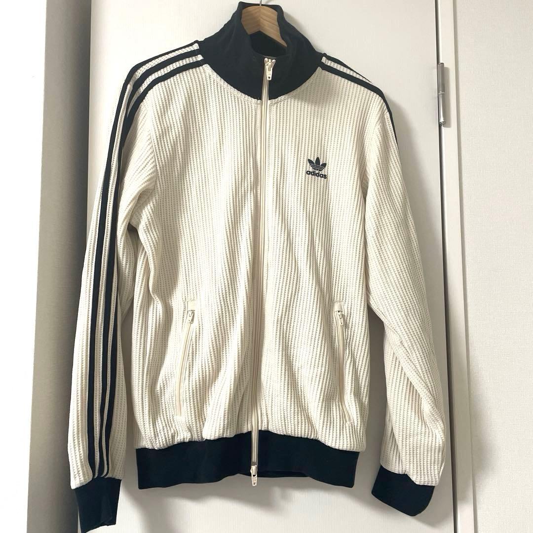 adidas ワッフル トラックトップス ワンダーホワイト -M 正規品-