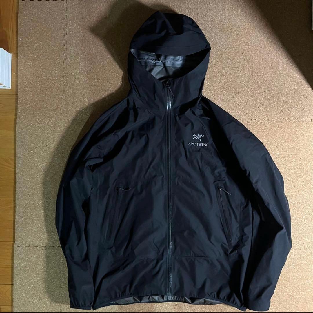 アークテリクス　ゼータFL メンズ XL 黒　ゴアテックス　ナイロン　シェル