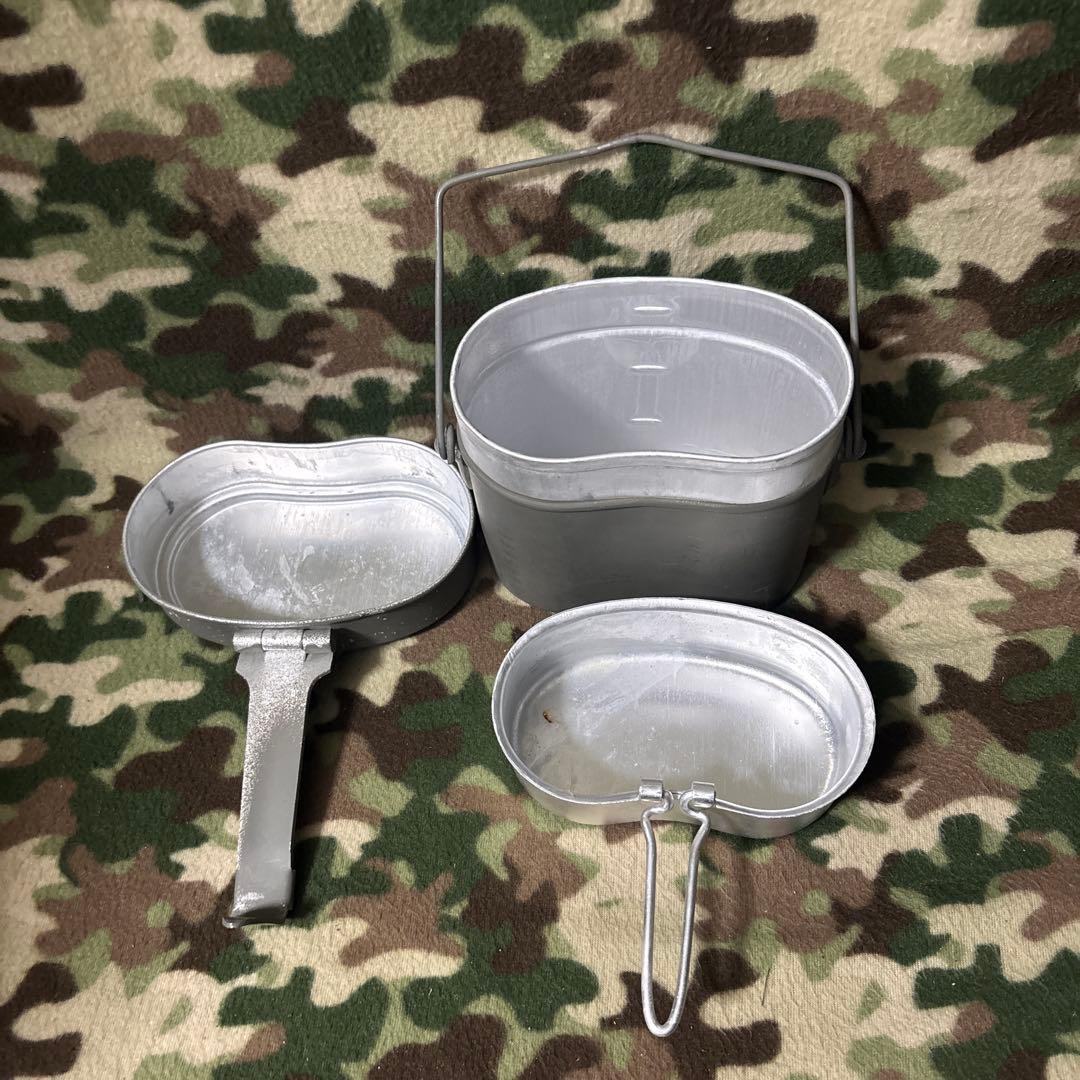 2点セット価格　ドイツ軍　飯盒　⑬ イギリス軍　メスキット　MMS 1945