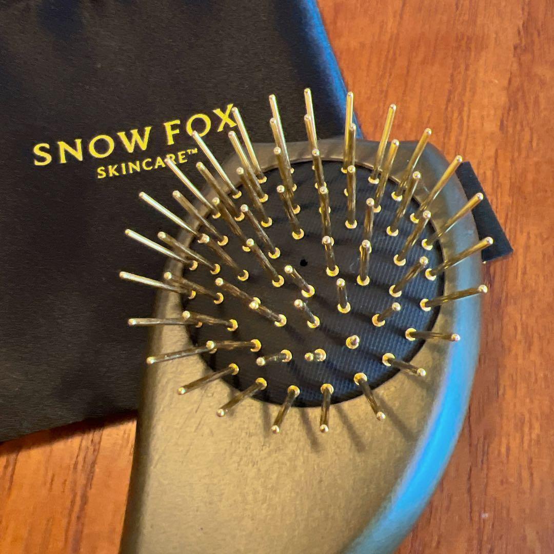 【 FOX】カッサ ヘアブラシ ブラック