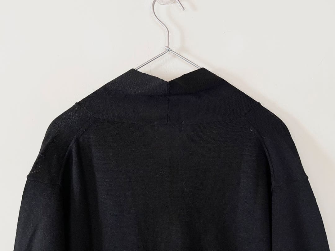 新品タグ付 マーガレットハウエル コットンリネンショールカラーニット2.9万