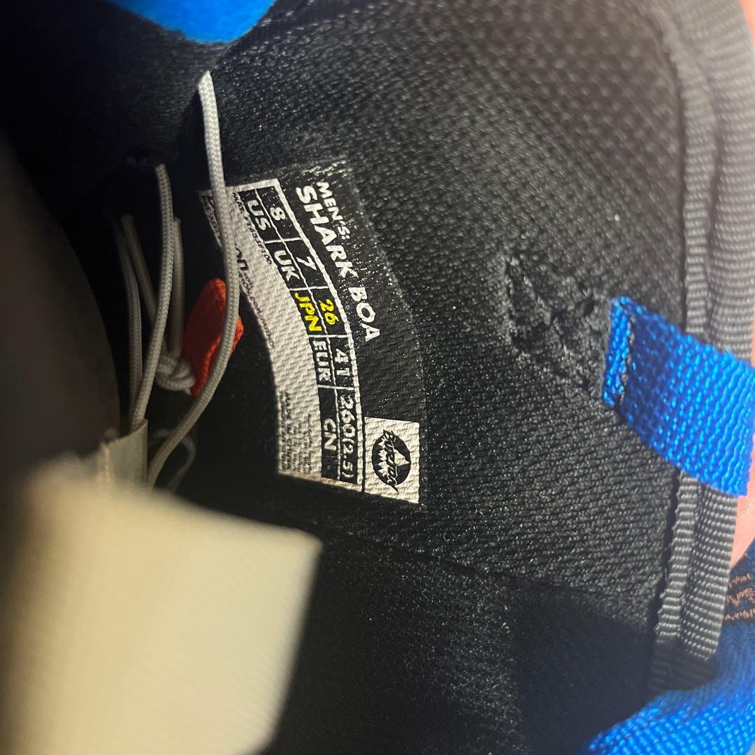 SHARK BOA スノーボードブーツ 26.0cm ブラック/ブルー