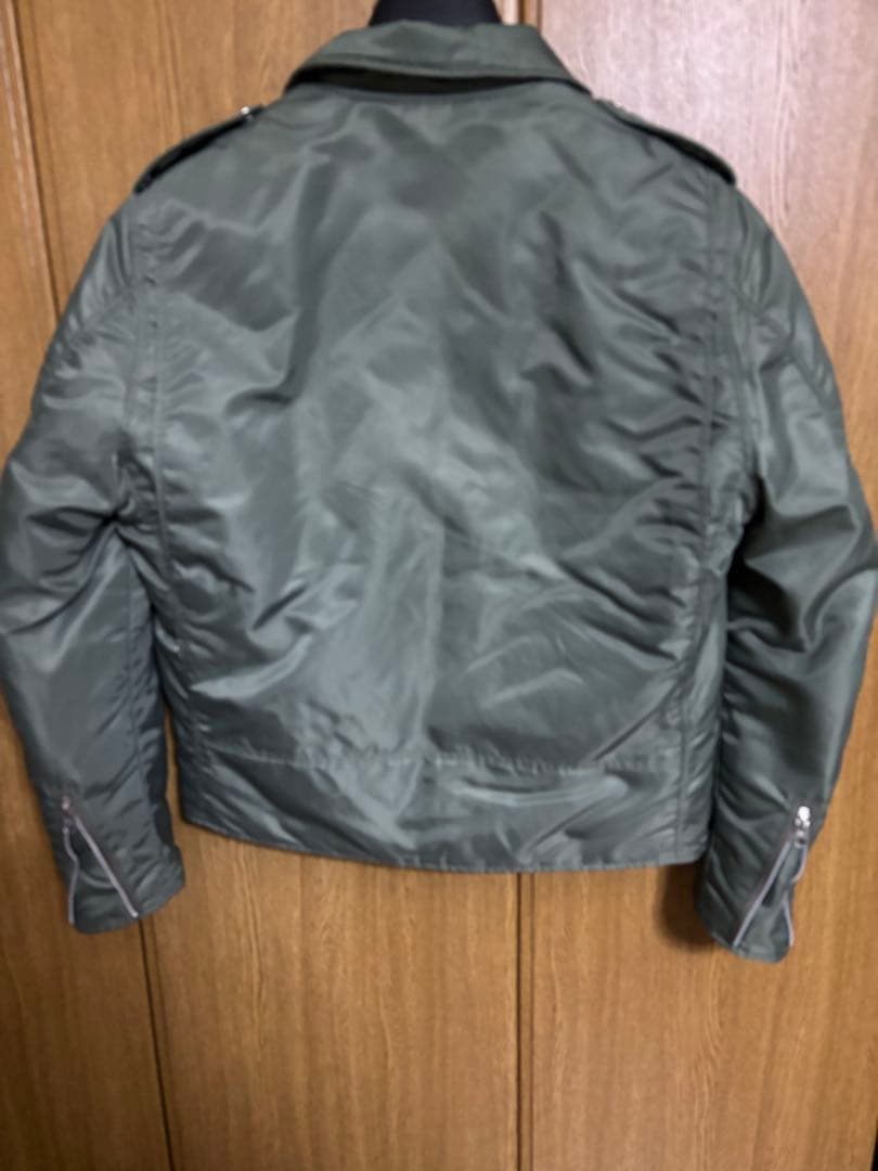 Schott ライダースジャケット XL オリーブ