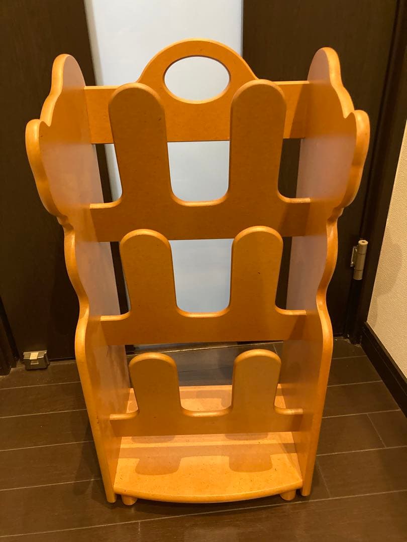 ディズニー　ミッキーマウス　スリッパラック レトロ