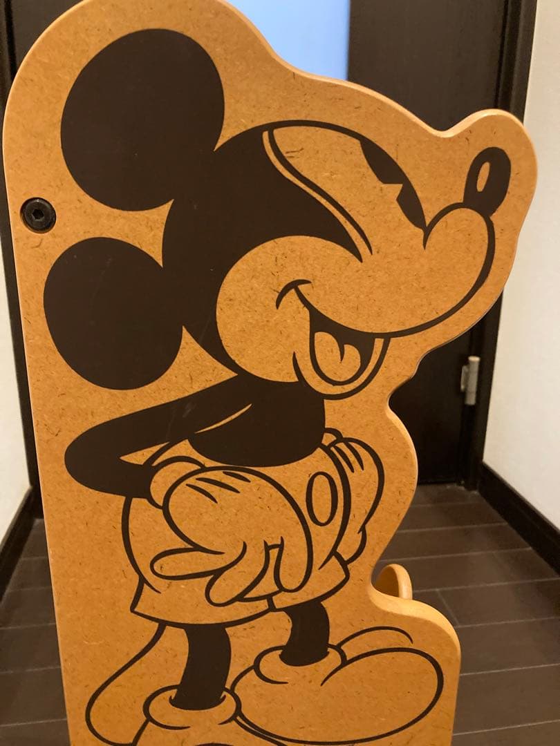 ディズニー　ミッキーマウス　スリッパラック レトロ