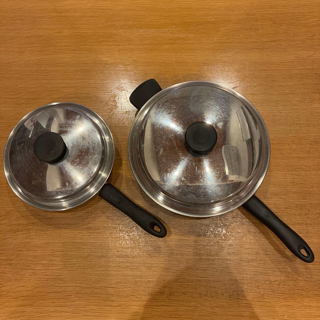 アムウェイ　フライパン　大中セット