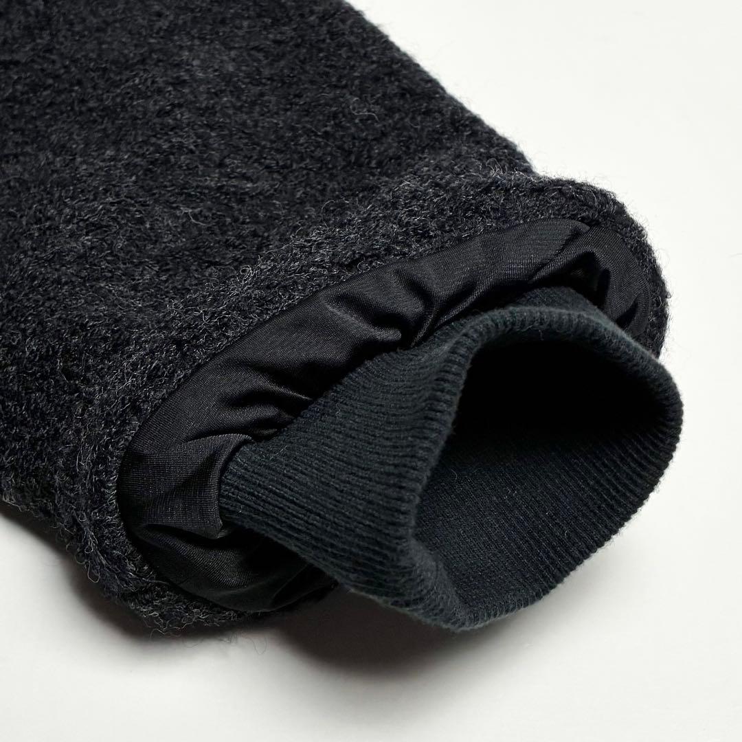 【美品】D/クラスカ/エアブラシュジャージーコート/マオカラーロングコート/38