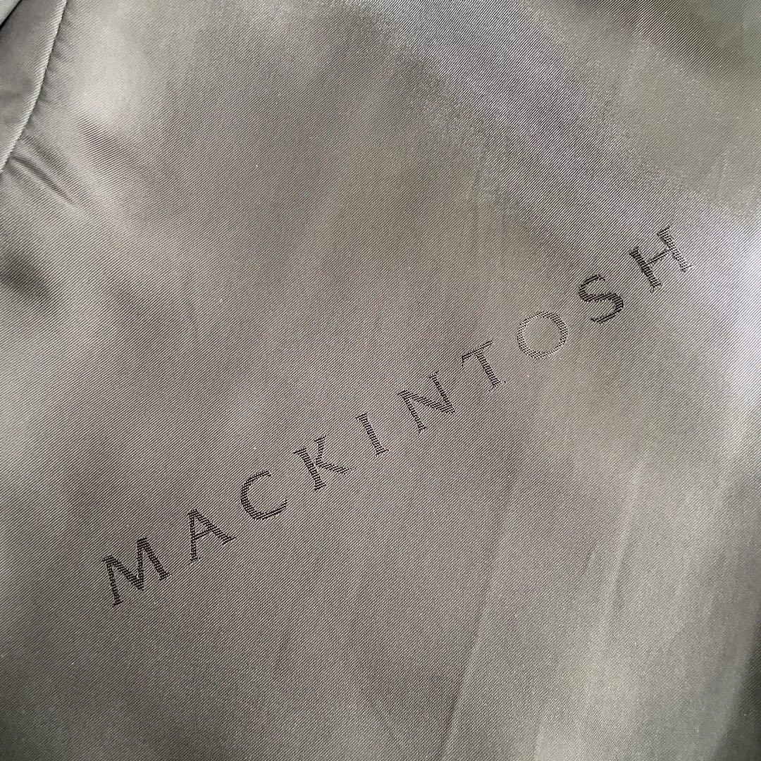 定価約14万 サイズ36 マッキントッシュ ステンカラーコート ウール 美品