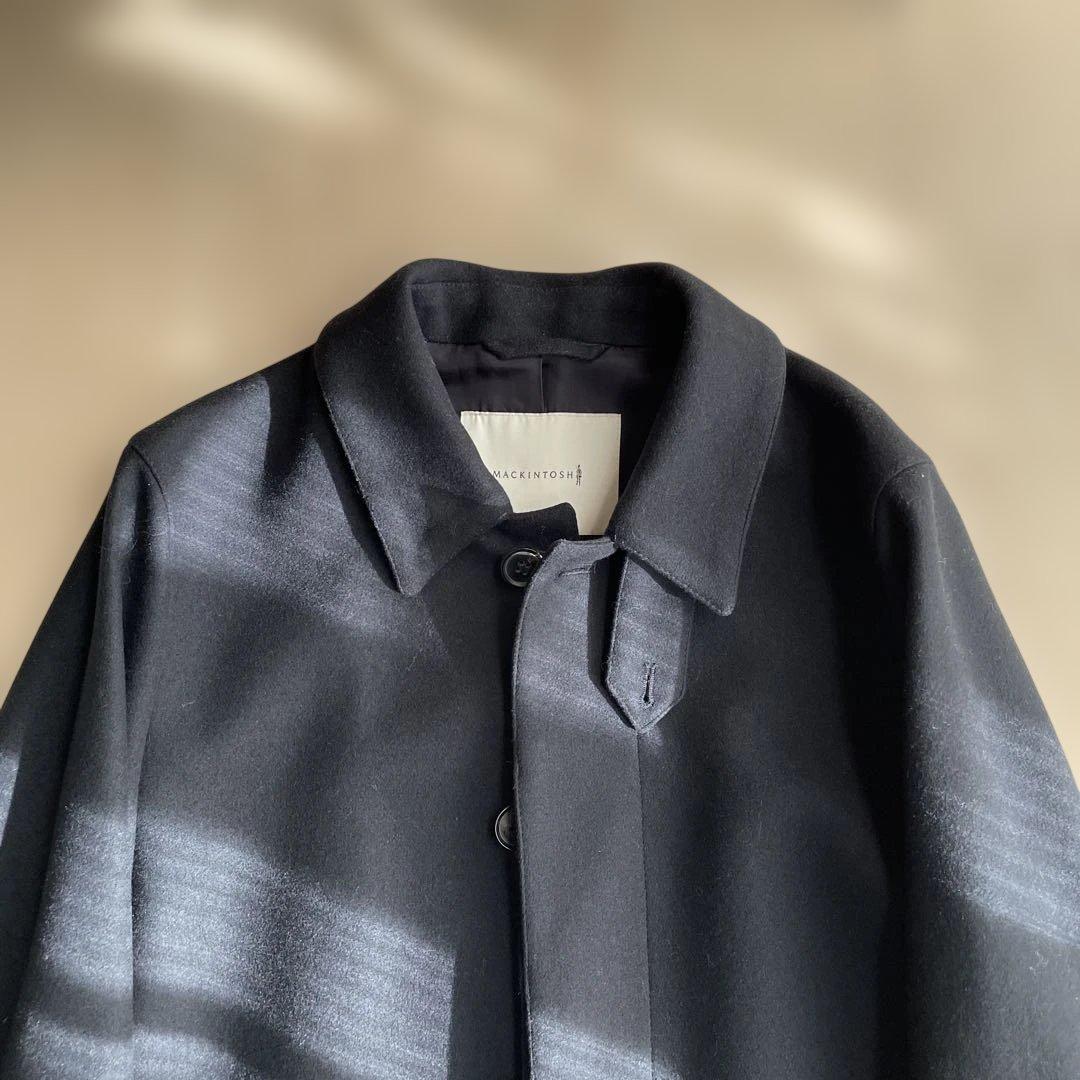 定価約14万 サイズ36 マッキントッシュ ステンカラーコート ウール 美品