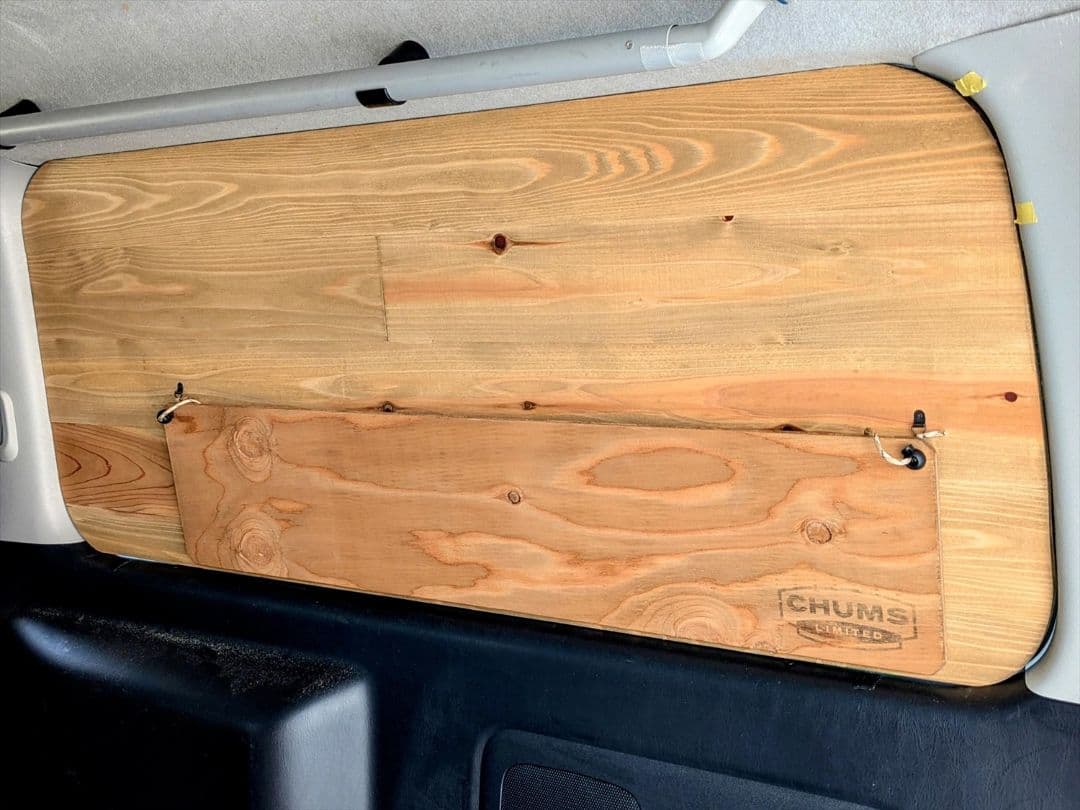 ハイエース　スーパーGL等 ウインドウパネル　両側　バンライフ　アウトドア　車泊