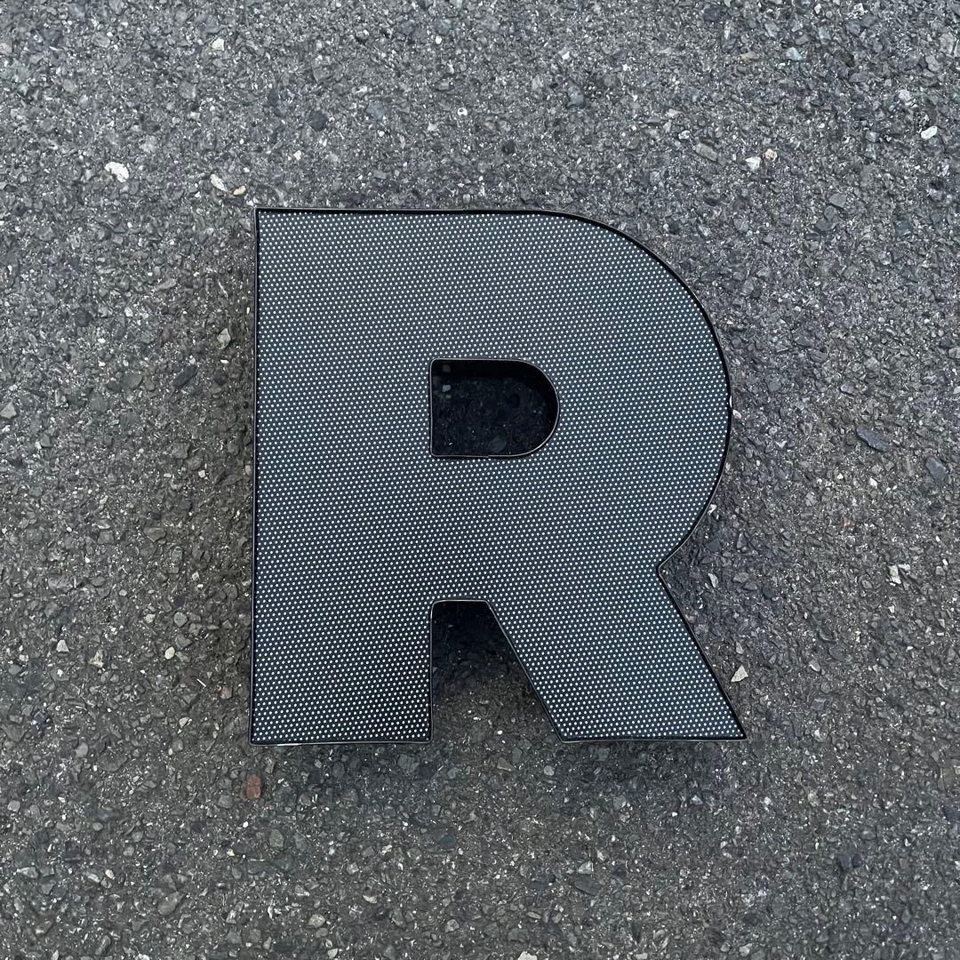 R 看板 アルファベット レターサイン 文字 アメリカ ビンテージ アンティーク