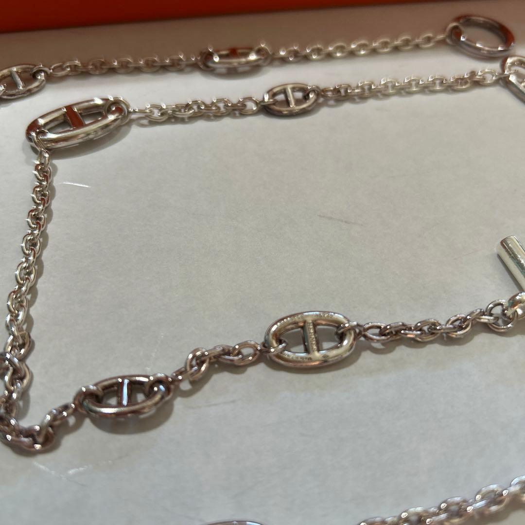 エルメス　ネックレス　ネックレス ファランドール80 シェーヌダンクル