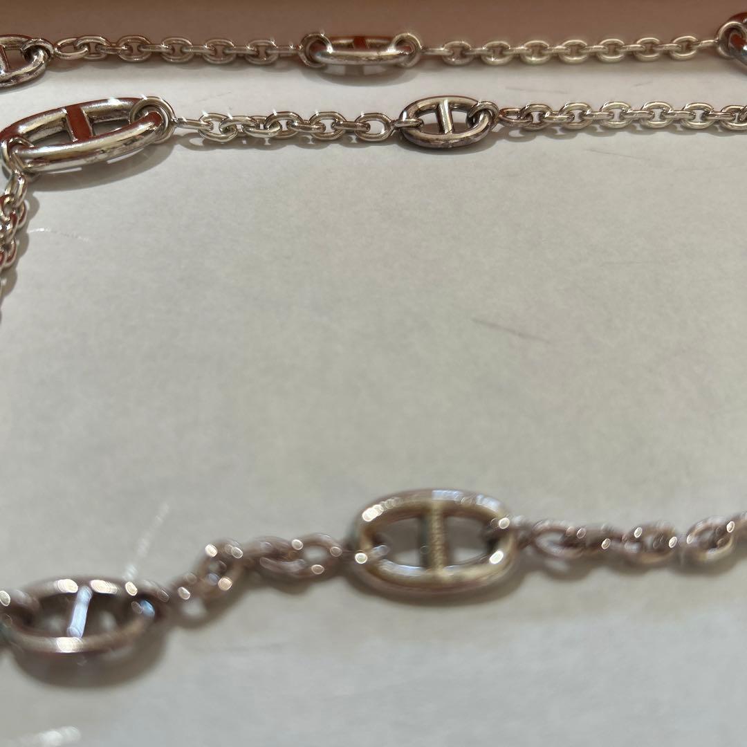 エルメス　ネックレス　ネックレス ファランドール80 シェーヌダンクル