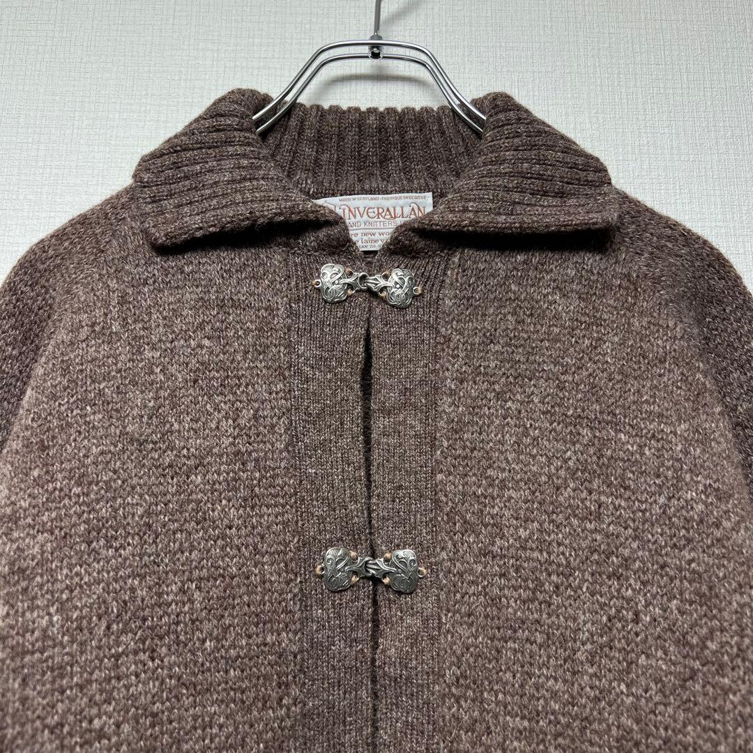 inverallan インバーアラン チロリアンニットカーディガン ウール 42