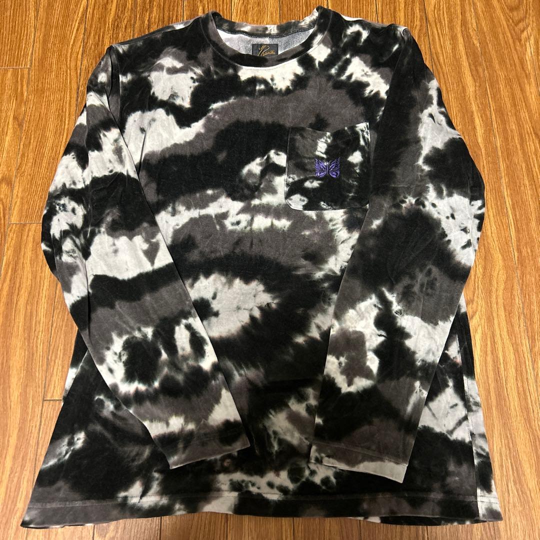 Needles ジャーナルスタンダード別注 ベルベット タイダイ 長袖カットソー