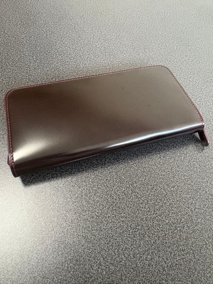 FLYING HORSE コードバンレザー 長財布　バーガンディ