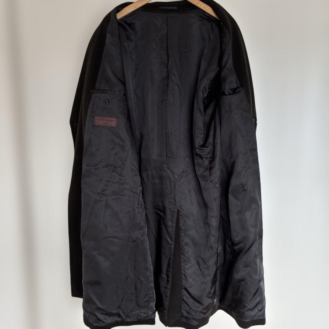 UNITED ARROWS メルトン ダブル4B チェスター　カシミヤ