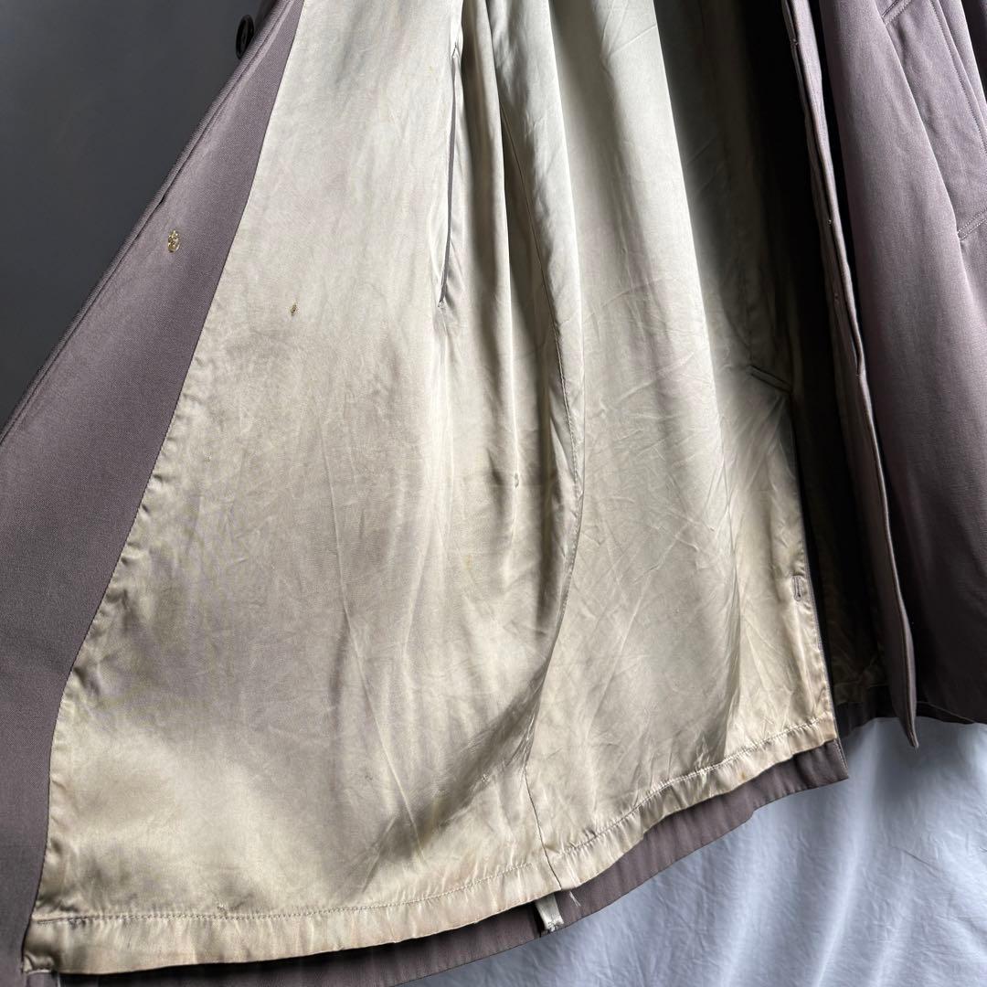 60s イングランド製 BARACUTA ウール ギャバジン コート L-XL