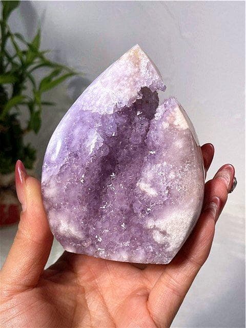 AAA級☆天然ピンクアメジスト瑪瑙原石YT7Y3/444Y30C