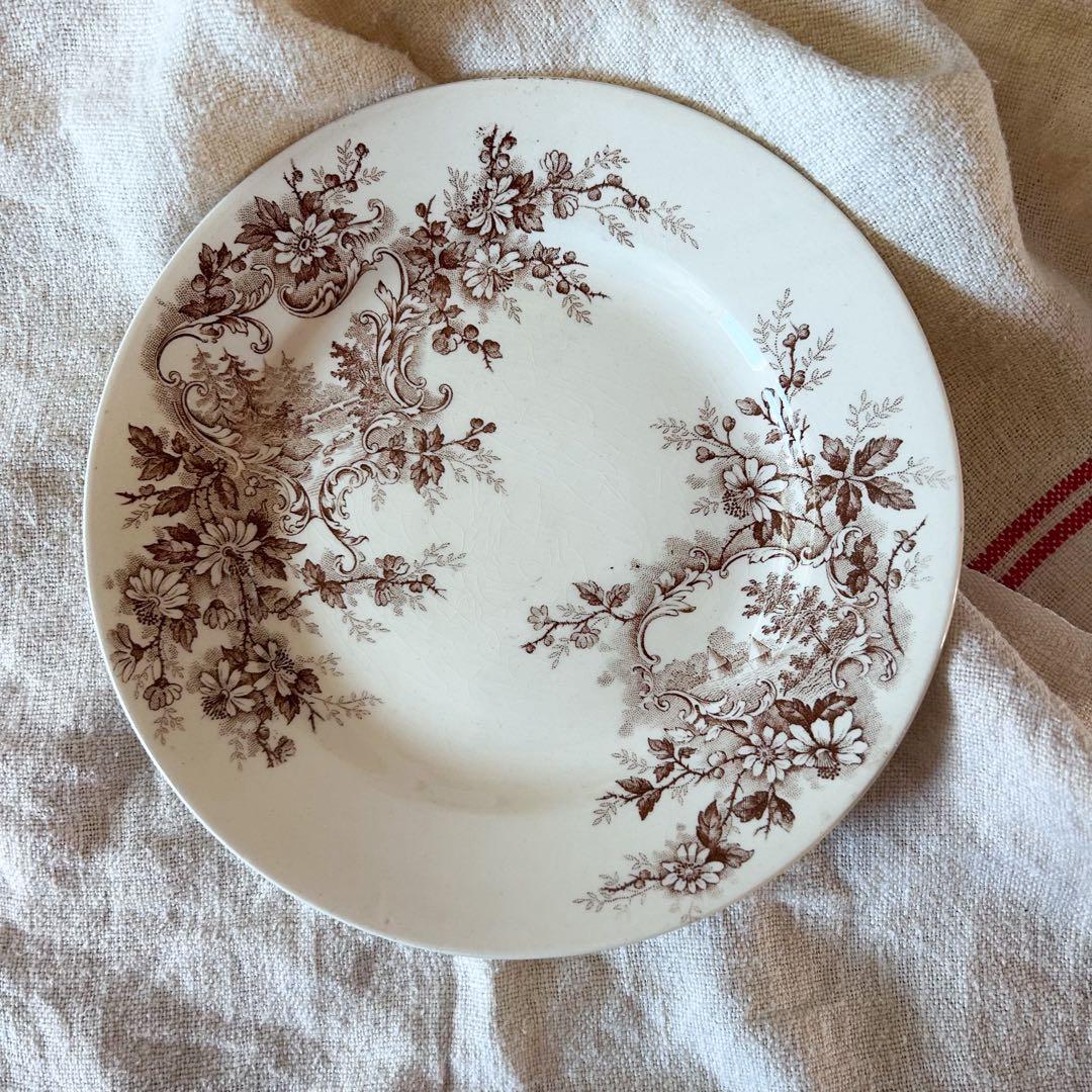 ショワジールロワ ポンパドール フランス　アンティーク 皿 食器 プレート