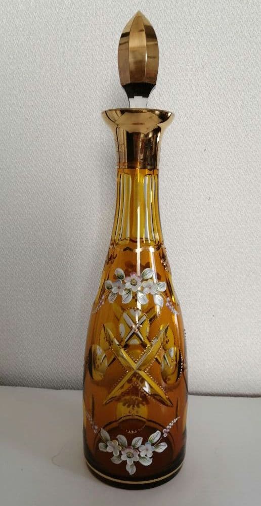 チェコガラス瓶