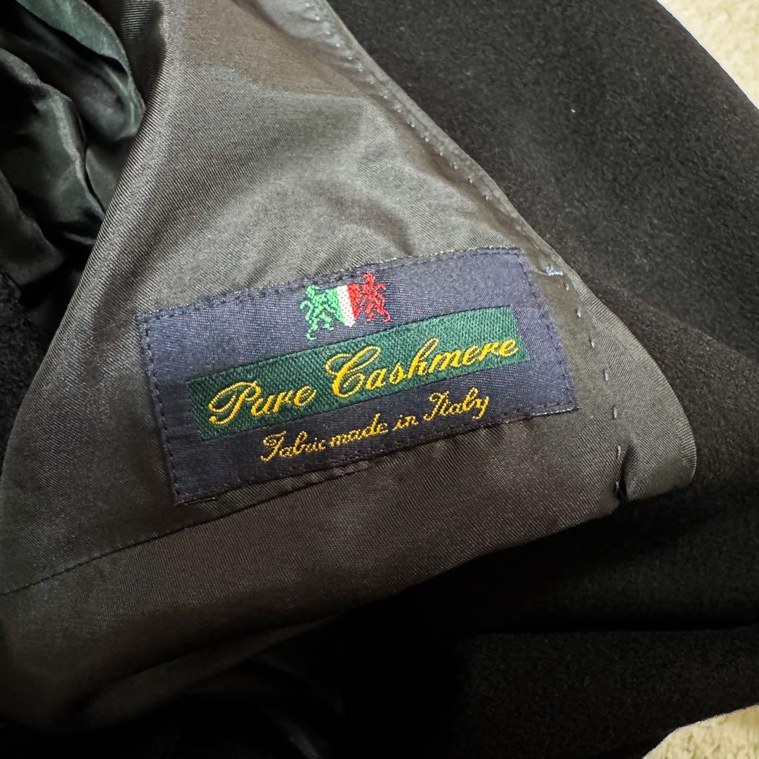 美品 トゥモローランド コレクション カシミヤ100% ノーカラー コート 36