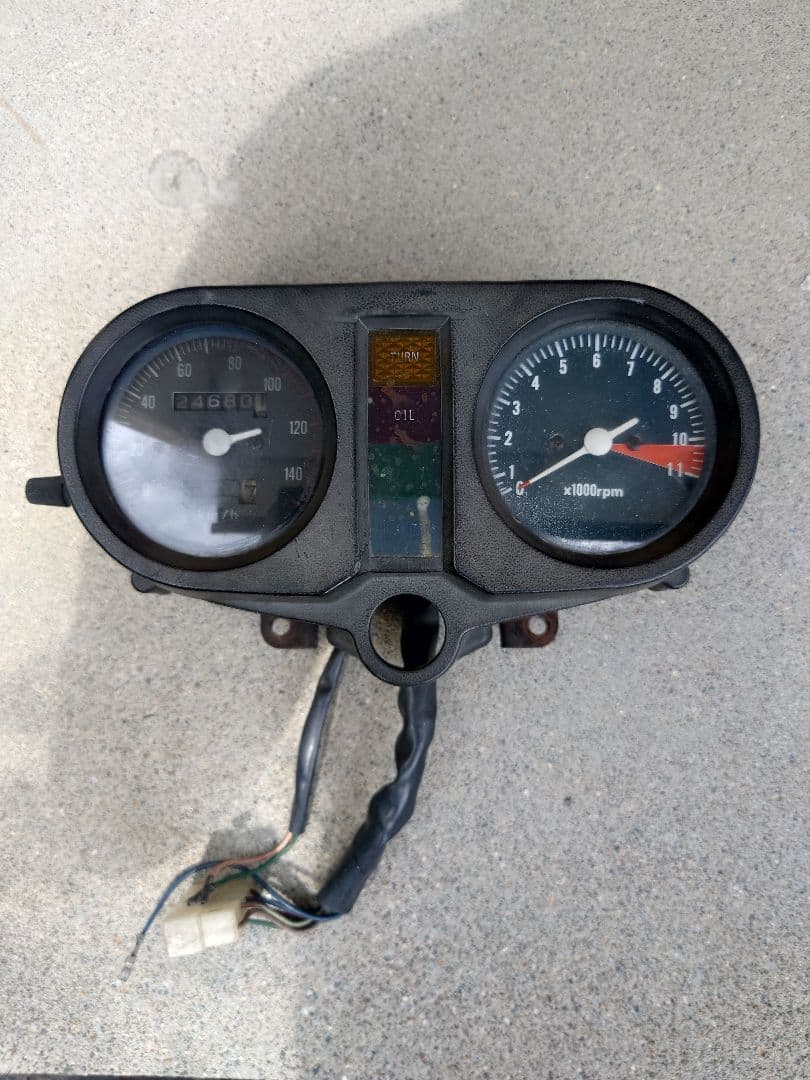 cb250n cb400n スーパーホーク 純正メーター