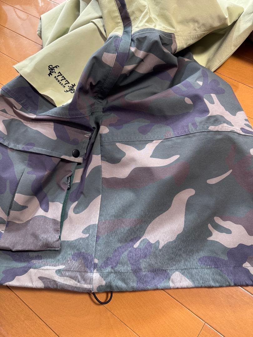 777 NOMADIK スノーボードウェアジャケット　L