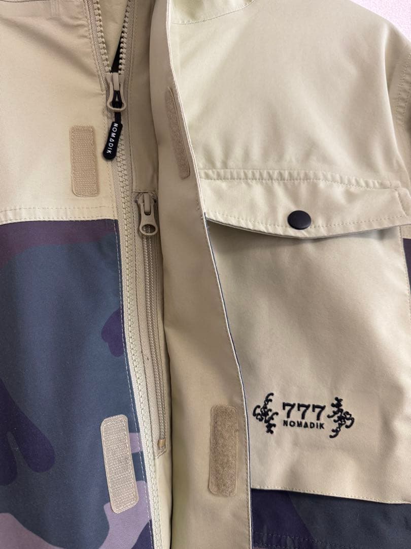 777 NOMADIK スノーボードウェアジャケット　L