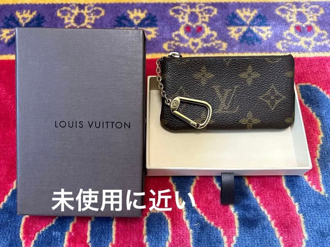(未使用に近い)ルイヴィトン カードキーケース ポシェット・クレ