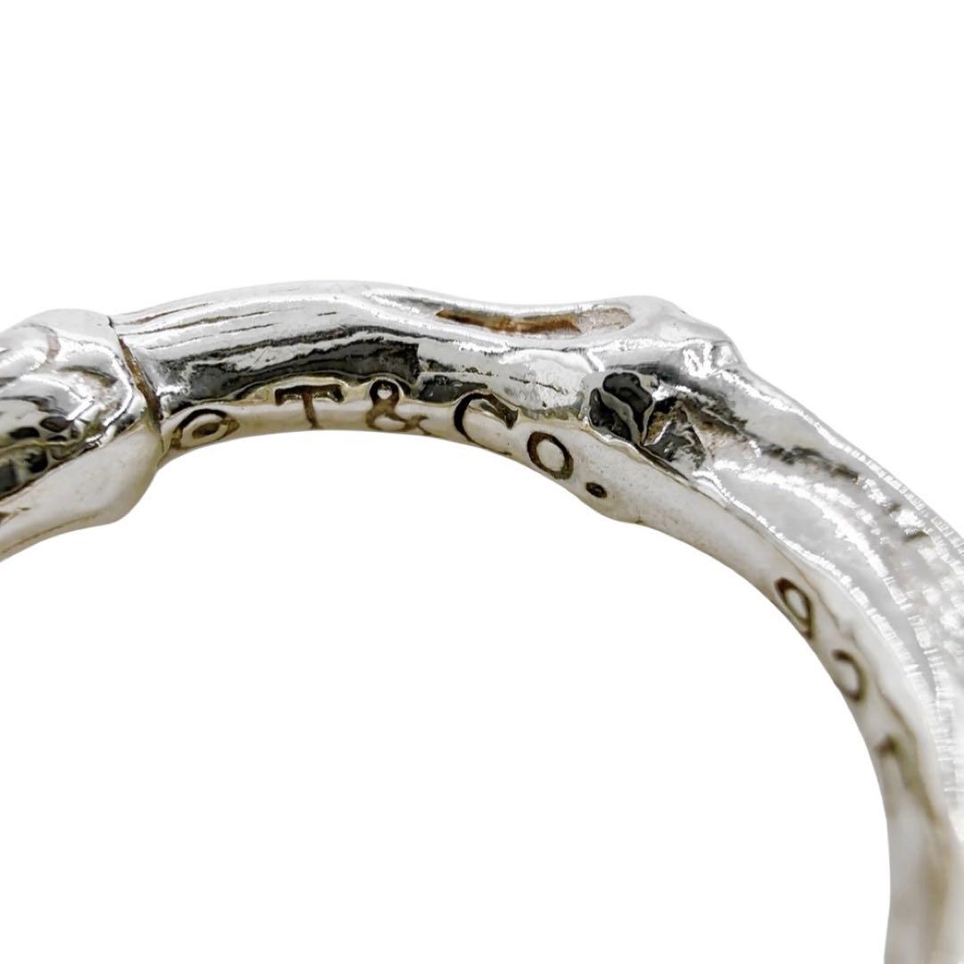 【美品】オールド ティファニー バンブー リング シルバー 925 11号 刻印