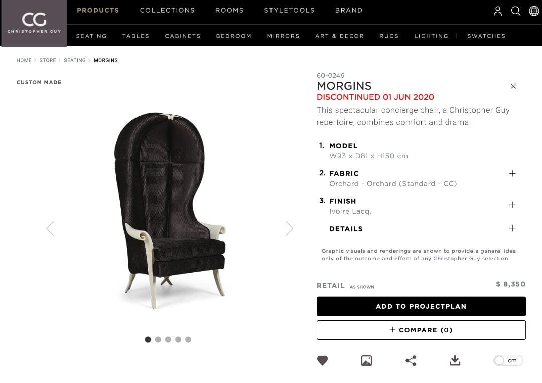 超破格！ クリストファー ガイ バードケージ ソファ 一人掛