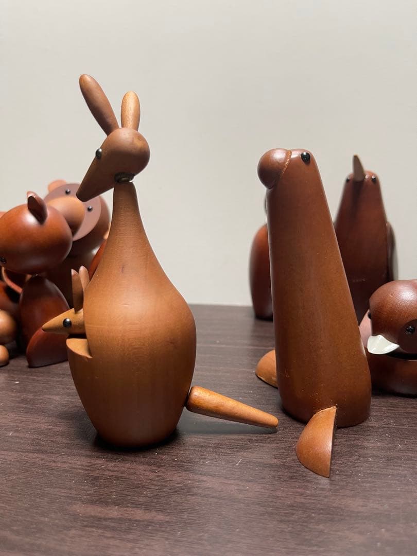 ロイヤルペット 木製 置物 オブジェ 北欧雑貨 ウッドアニマル フィギュア