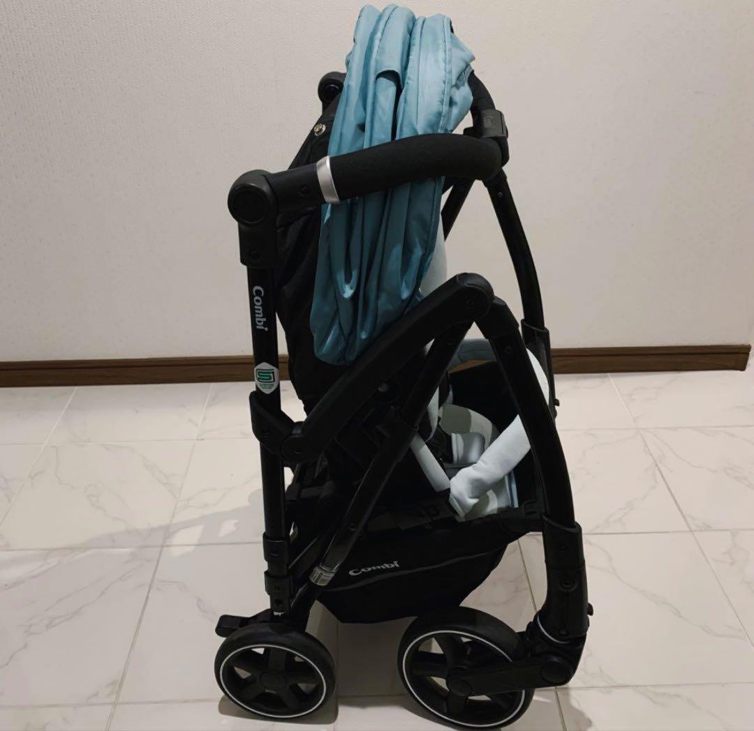 【美品】コンビ ATTO タイプL! 片手でラクラク！ミントグリーン