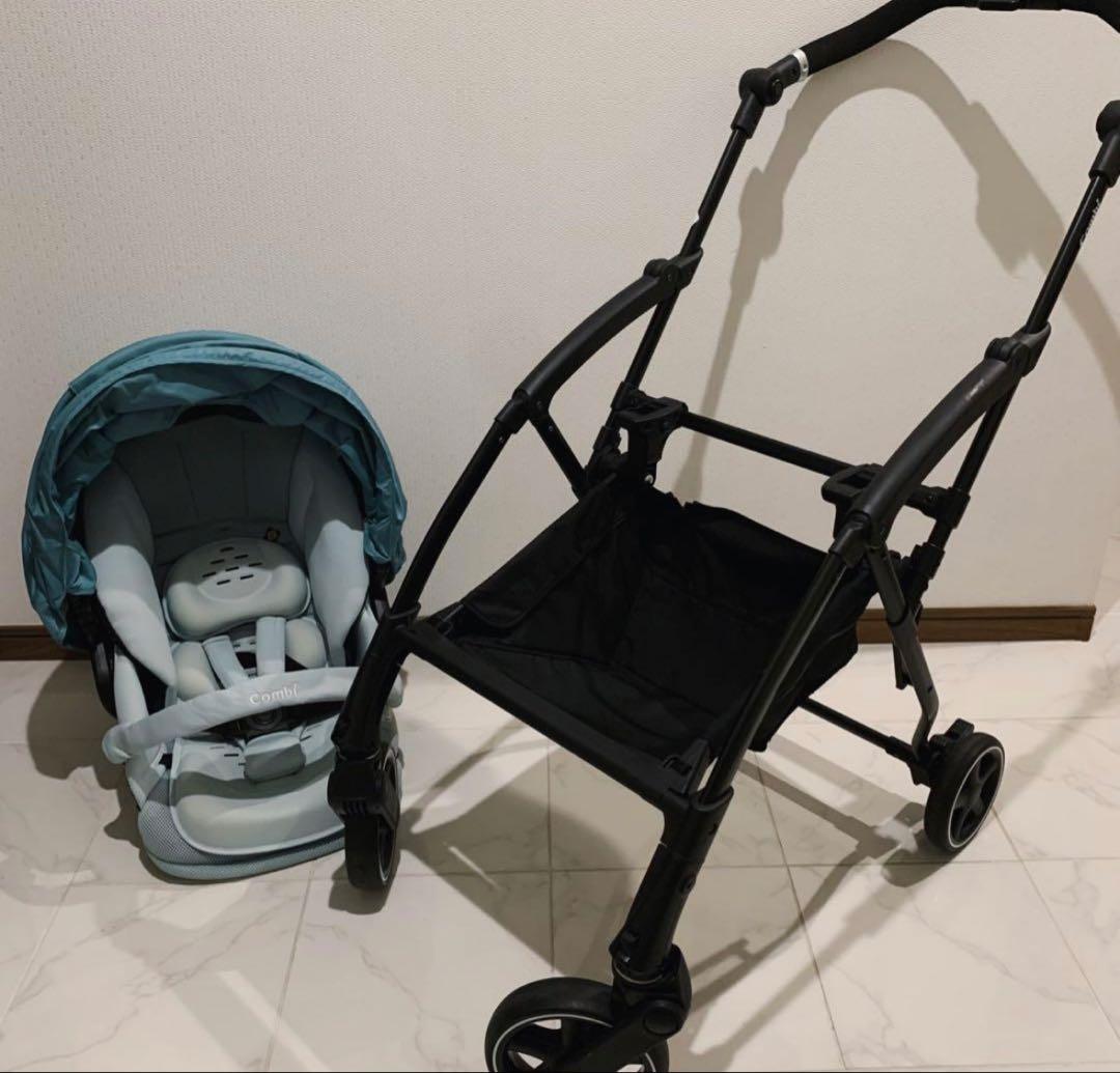 【美品】コンビ ATTO タイプL! 片手でラクラク！ミントグリーン