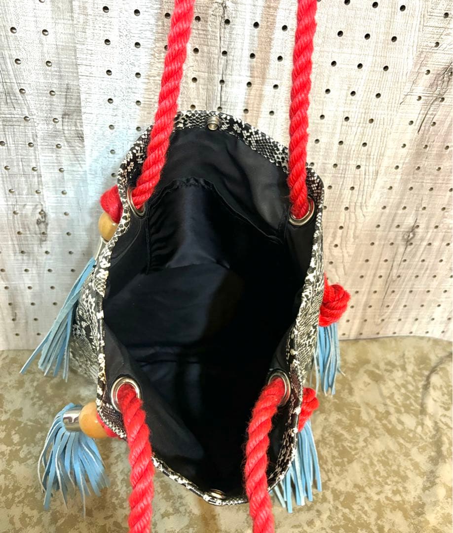 希少 渋谷龍太 BANZAI ヘビ柄 トートバッグ 限定品