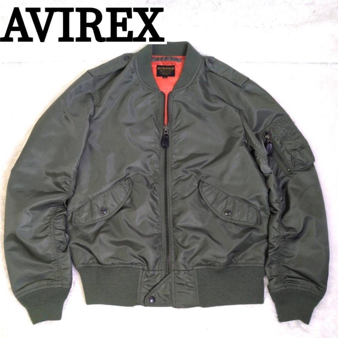 耳*ブ様 AVIREX アヴィレックス MA-1 L-2B フライトジャケット