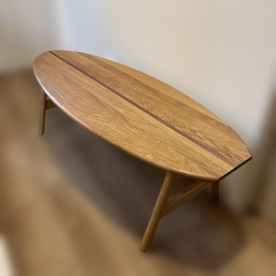 サイドテーブル ボード型 降りたみ式