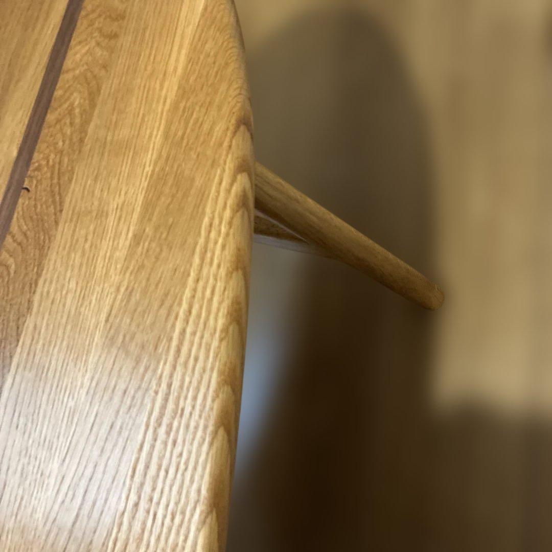 サイドテーブル ボード型 降りたみ式