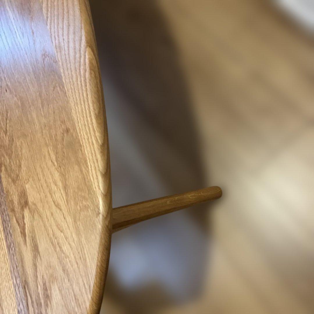 サイドテーブル ボード型 降りたみ式