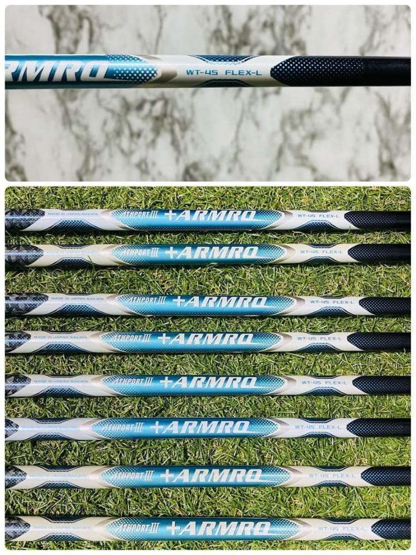 【豪華8本】ホンマ アスポート e + レディースアイアンセット カーボン L