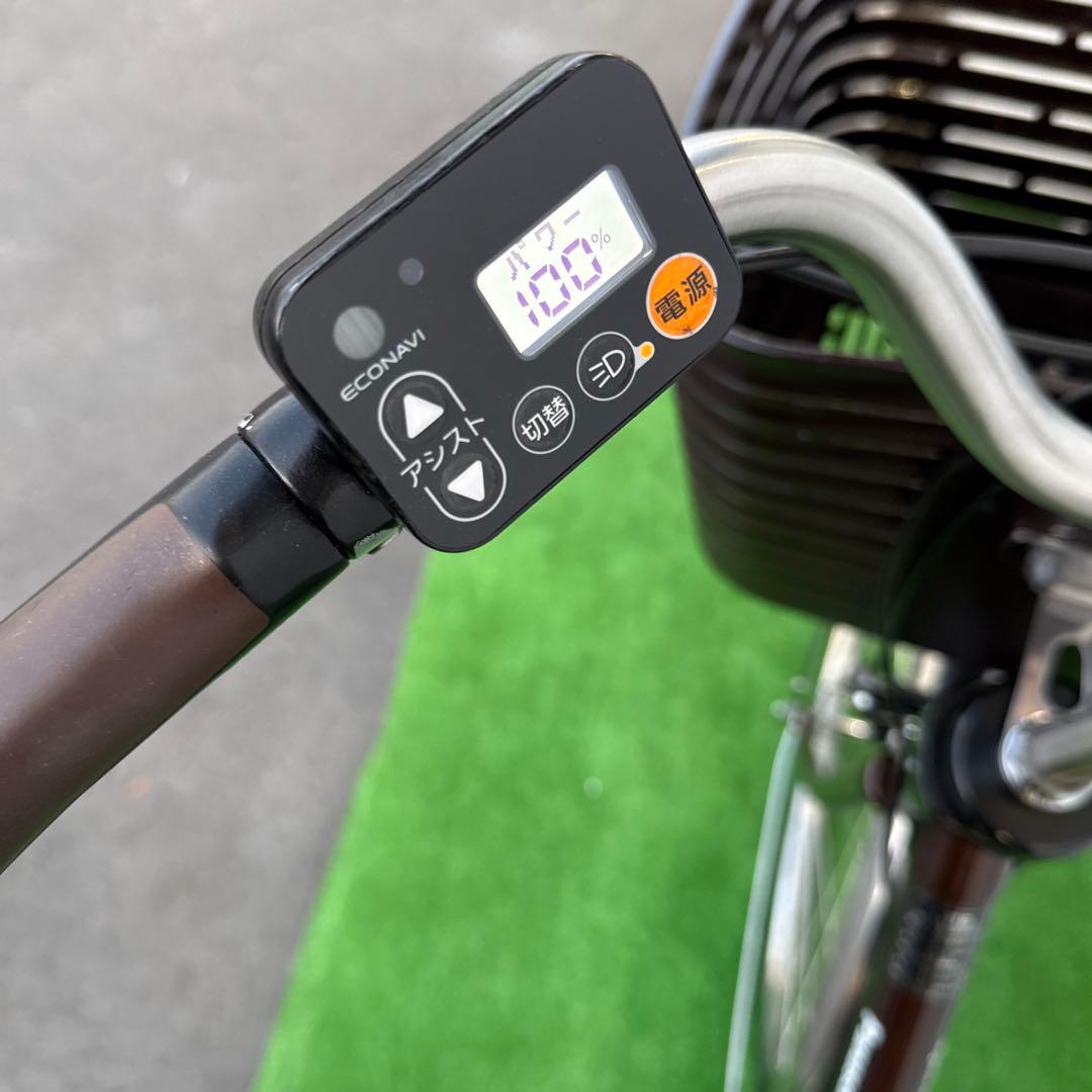 タソンパナソニック電動アシスト自転車26インチ16Ah ブラウン